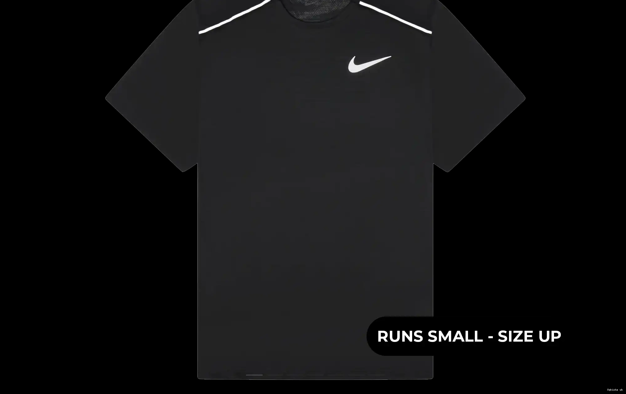 Black T Shirt Dri-Fit Nike Miler 1.0 0702
